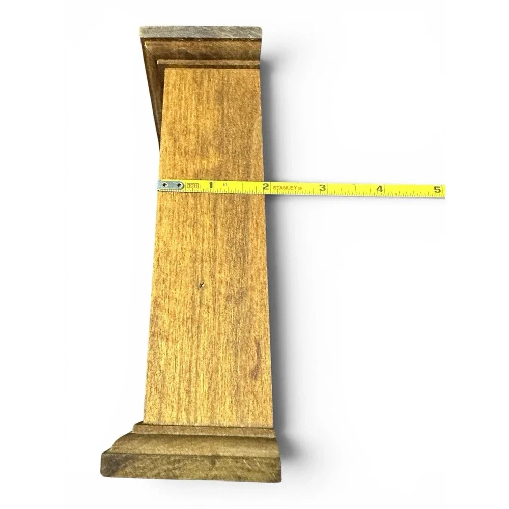 Miniature Wood Trinket Shelf Heart Farmhouse Cottage